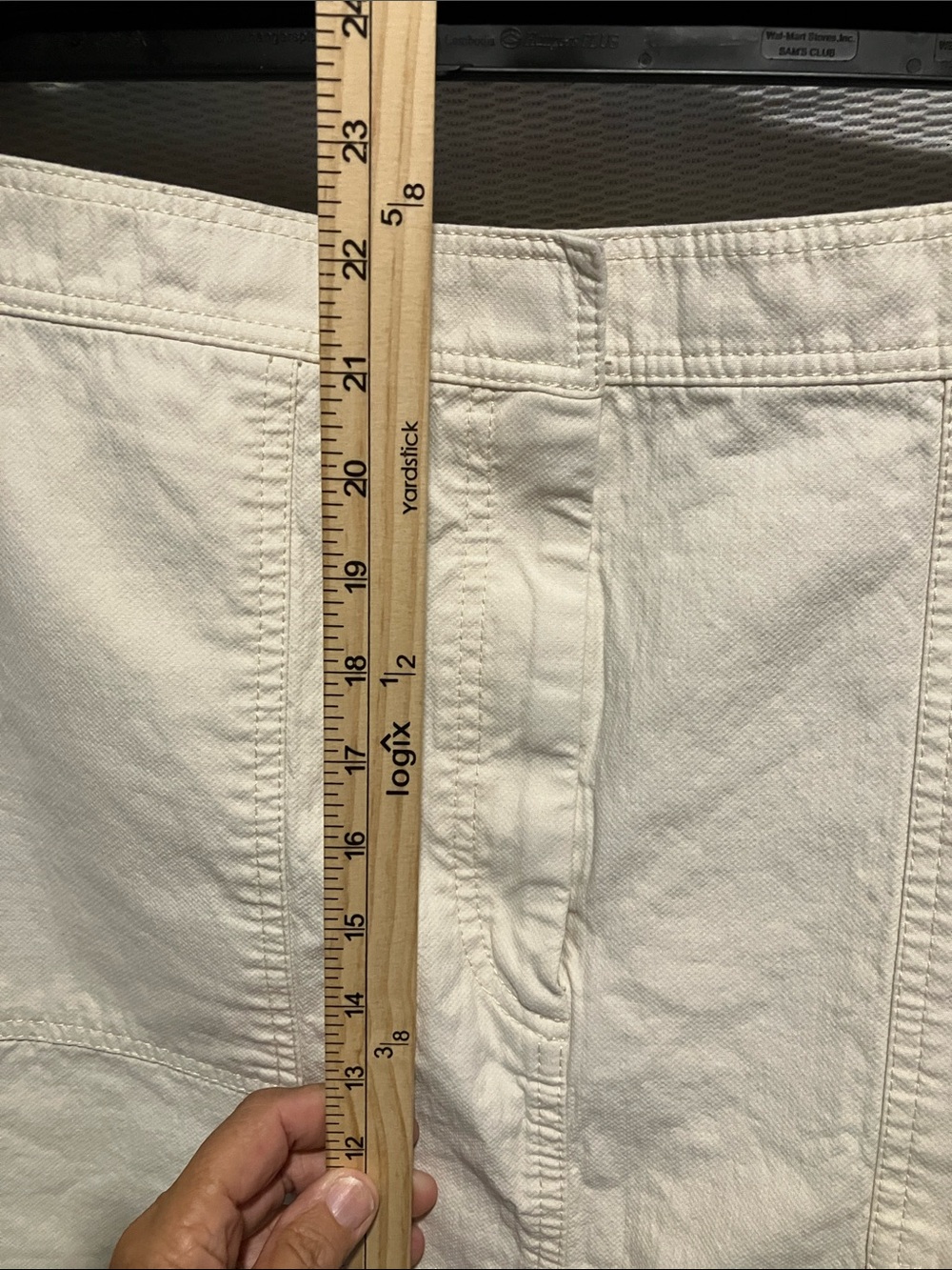 J. Crew Off-White Cotton Skirt - Picture 7 of 9